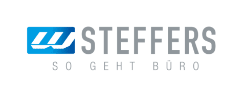 Logo der Firma Steffers Büroeinrichtung mit dem Slogan So geht Büro