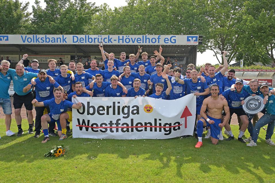 1. Mannschaft Aufstiegsfoto Saison 2024/2025