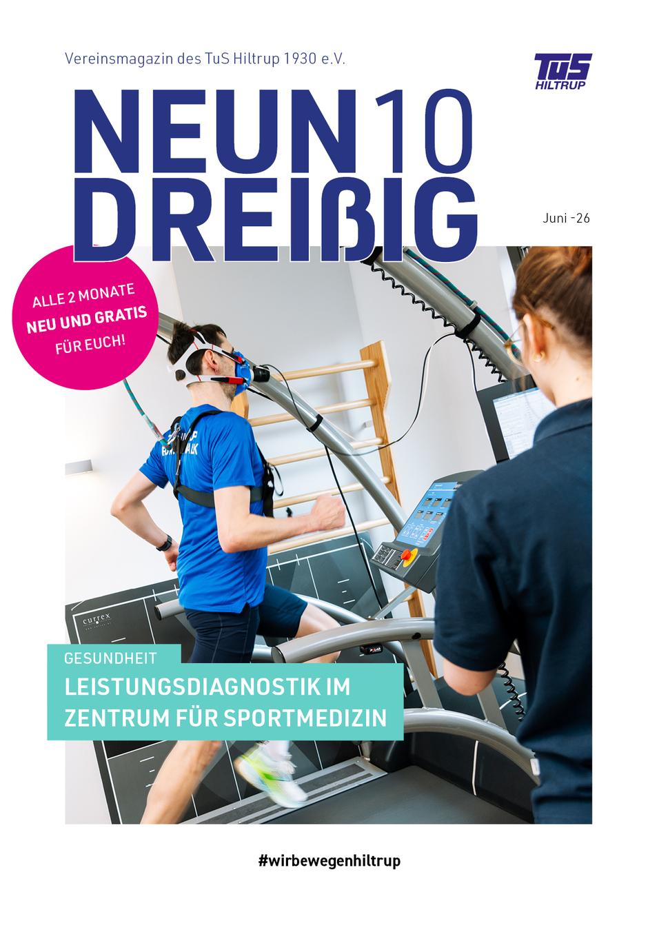 Juni Ausgabe 2026 des TuS Vereinsmagazins